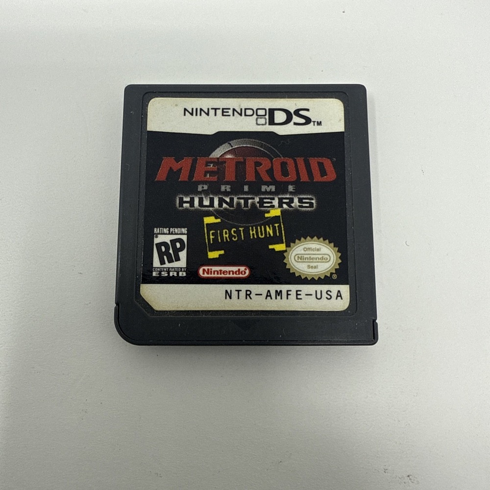 Metroid Prime: Hunters - First Hunt -- Demo Edition (Nintendo DS, 2004) Cart‎